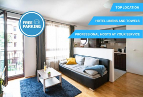 Free Parking! Soho Budapest 304, 4 ppl, AC, FAST WIFI, Smart TV